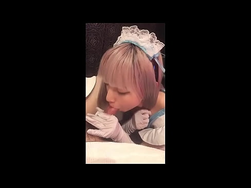❤️ Japanese Idol [mayuka], kostum pelayan Prancis, bagian 1, blowjob dan brengsek dengan lotion ❤ Pelacur pada kami id.japangaysex.ru ️